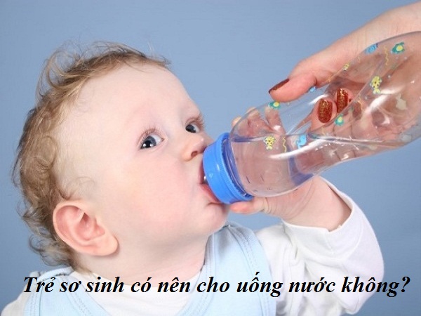 Trẻ sơ sinh có nên cho uống nước không? Nên xem đừng tin lời ông bà