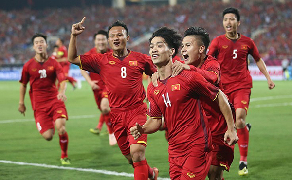 Bóng đá Việt Nam đứng thứ mấy thế giới
